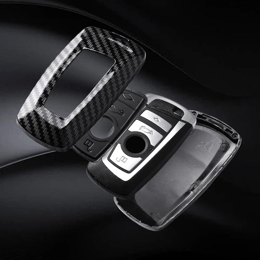 Carbon Fiber Key Fob Case For BMW
