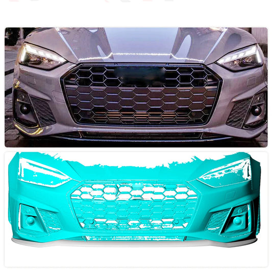 Carbon Fiber Front Lip Splitters for Audi A5