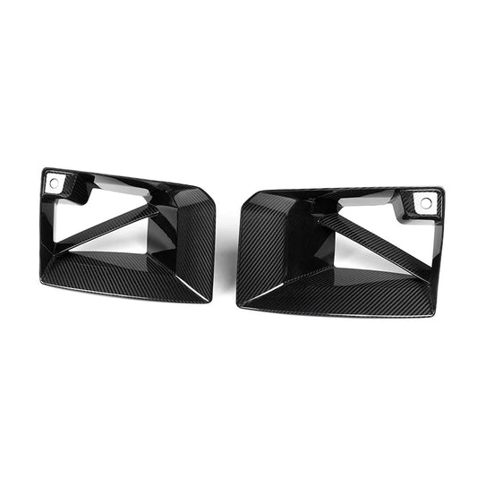 Carbon Fiber Front Vent Cover Air Intake For BMW M2