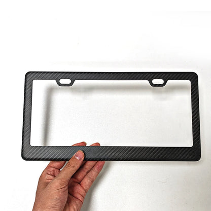 Universal Carbon Fiber License Plate Frame