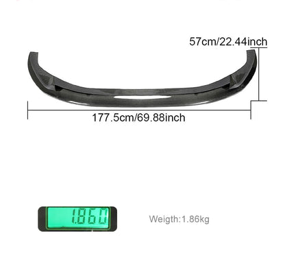 Carbon Fiber Front Lip Splitters for Audi A5
