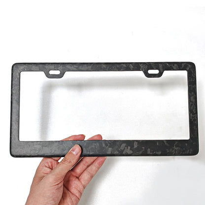 Universal Carbon Fiber License Plate Frame