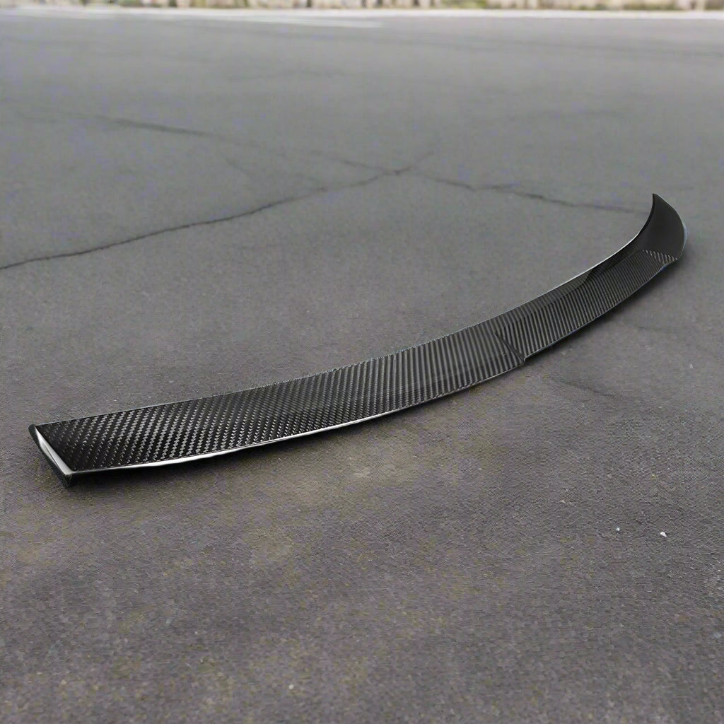 3x3 Weaved Carbon Fiber Spoiler For Audi A6 & S6 ( C8 )