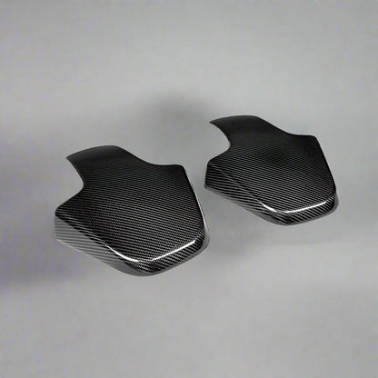 Dry Carbon Fiber Seat Back Cover For BMW