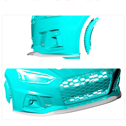 Carbon Fiber Front Lip Splitters for Audi A5