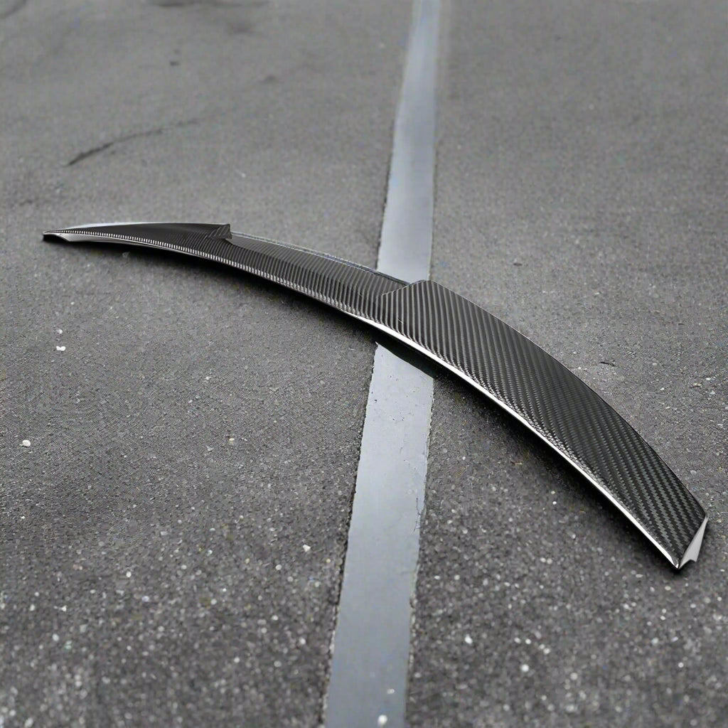 3x3 Weaved Carbon Fiber Spoiler For Audi A6 & S6 ( C8 )