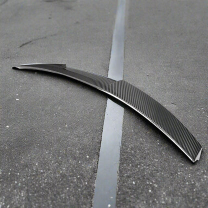 3x3 Weaved Carbon Fiber Spoiler For Audi A6 & S6 ( C8 )