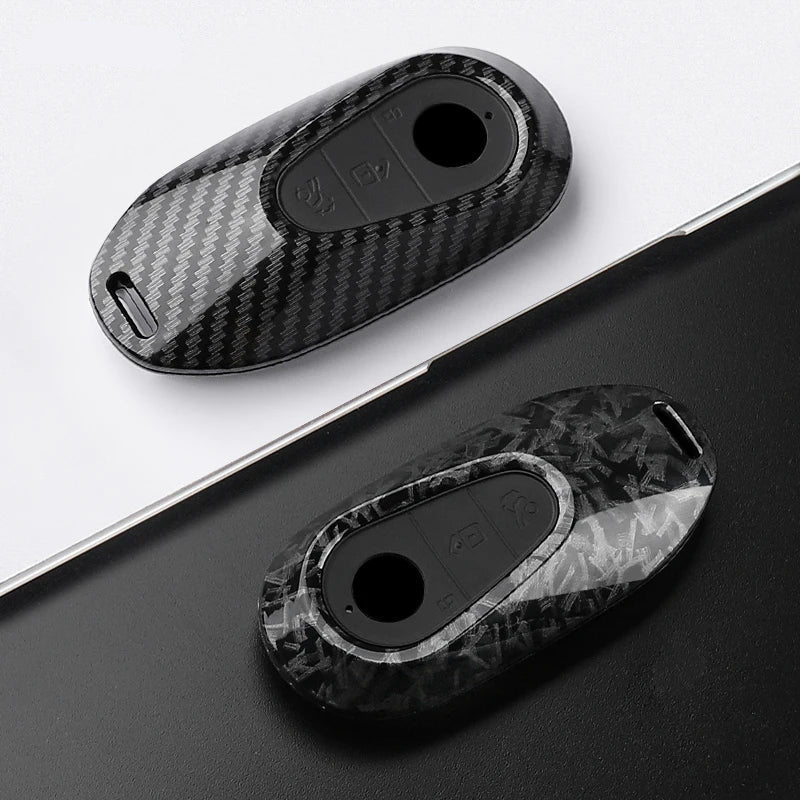 Carbon Fiber Key Fob Case For Mercedes-Benz