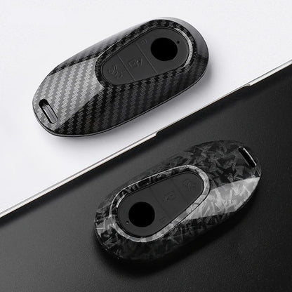 Carbon Fiber Key Fob Case For Mercedes-Benz