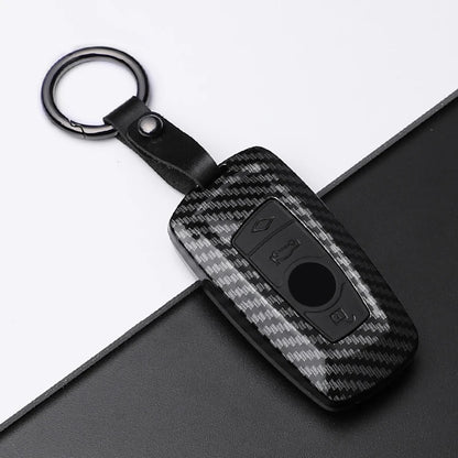Carbon Fiber Key Fob Case For BMW