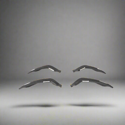 Carbon Fiber Car Front Canards Fins for Audi B9