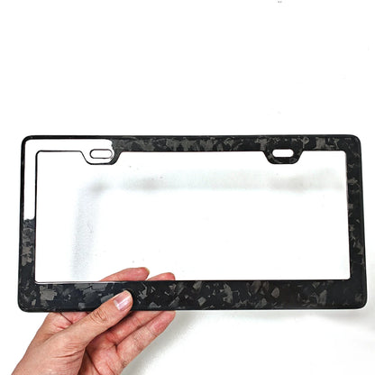 Universal Carbon Fiber License Plate Frame