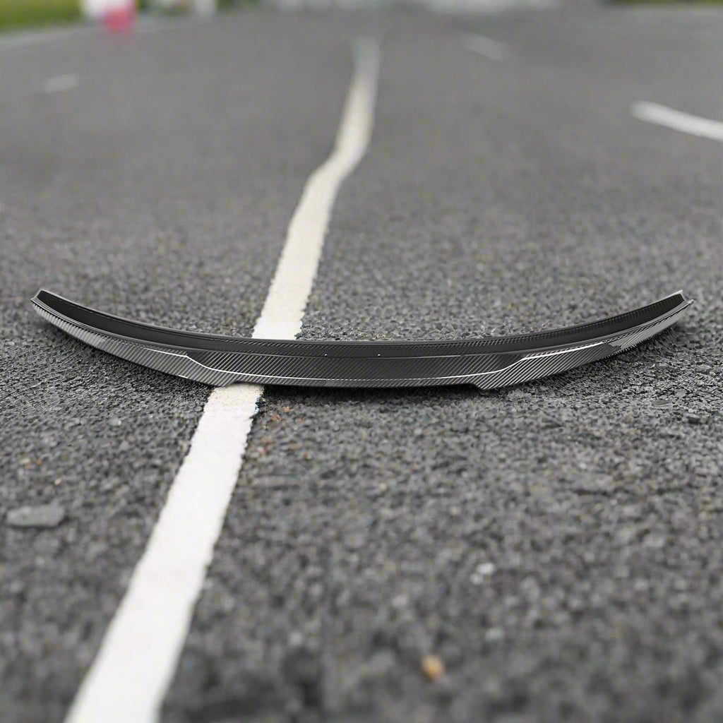 3x3 Weaved Carbon Fiber Spoiler For Audi A6 & S6 ( C8 )