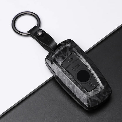 Carbon Fiber Key Fob Case For BMW