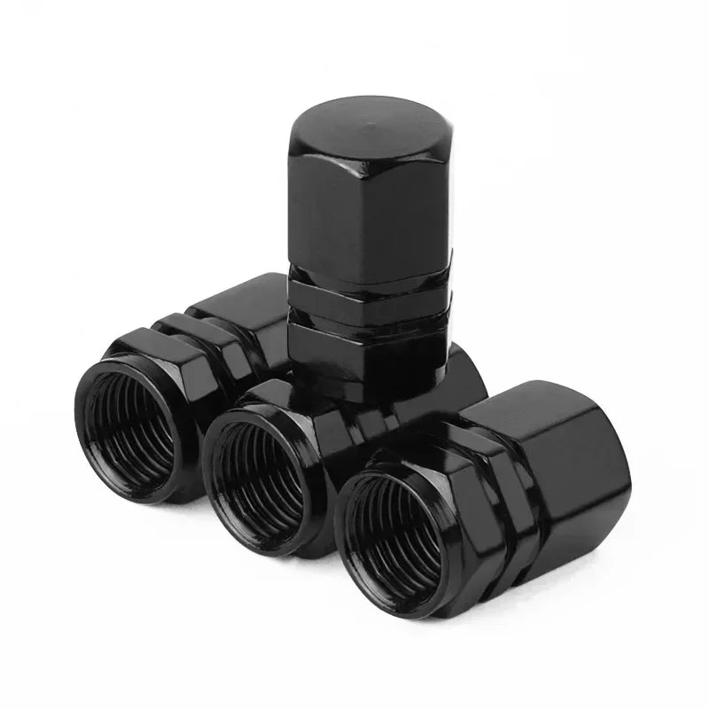 Plastic Carbon Fiber License Plate With Tire Valve Tips