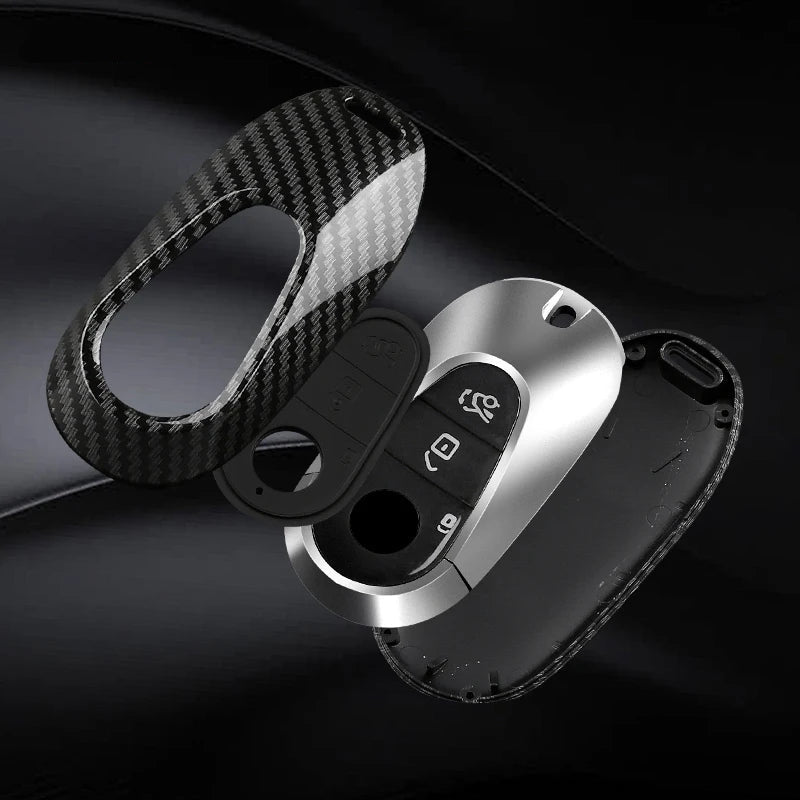 Carbon Fiber Key Fob Case For Mercedes-Benz
