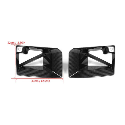 Carbon Fiber Front Vent Cover Air Intake For BMW M2