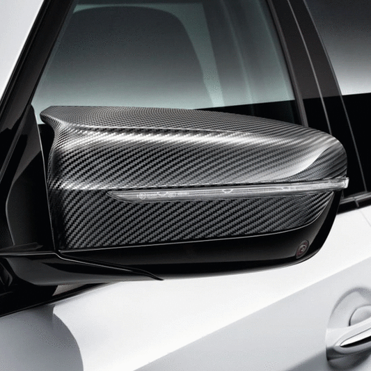 Carbon Fiber Mirror Caps For BMW
