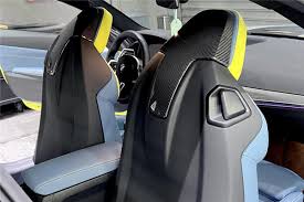 Dry Carbon Fiber Seat Back Cover For BMW