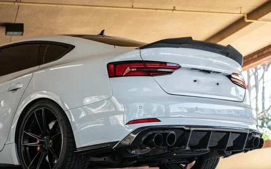 Rear Carbon Fiber Spoiler For Audi ( A5, S5 & RS5 ) B9